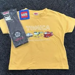 トミカ 半袖Tシャツ キッズ 90cm 新品未使用 アームカバー付き