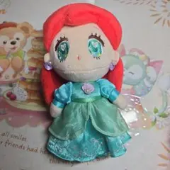 ディズニー　アリエル　Tiny　ぬいぐるみ　キーホルダー