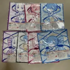 リゼロ　Reゼロ 一番くじ　F賞 タオルアソート　コンプリート