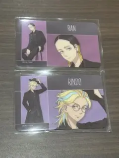 東京リベンジャーズ　東リベ　コラボカフェ本舗　硬質カード　灰谷竜胆　灰谷蘭
