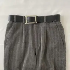 sullen vintage Gauze woven grey slacks