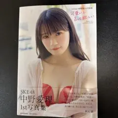 SKE48 中野愛理1st写真集 可愛いと言って欲しい