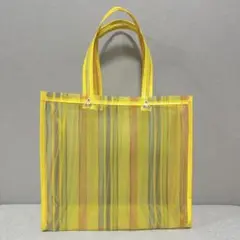 【新品】メキシコ製 メルカドバッグ／メッシュ素材