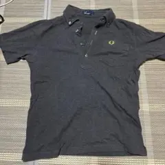 FRED PERRY ダークグレー ポロシャツ M