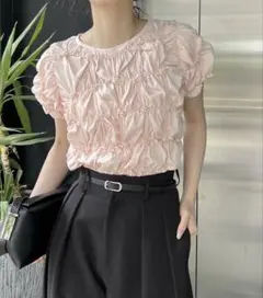 CAPRICIEUX LE'MAGE シャーリングホイップTシャツ