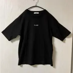 CLANE ブラック Tシャツ 半袖