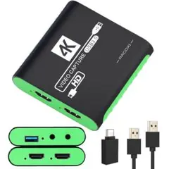 ビデオゲーム キャプチャーボード HDMI 4K パススルー対応 低遅延