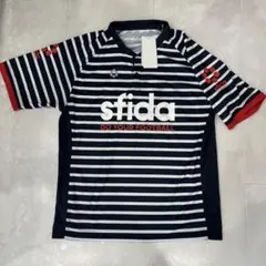 sfida スフィーダストライプ プラシャツ ネイビー　廃盤モデル　希少品