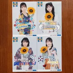 研修生ユニット時代 OCHA NORMA L版生写真4枚セット