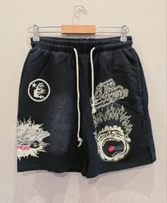 【HELLSTAR】SWEATS HALF PANTS / size L