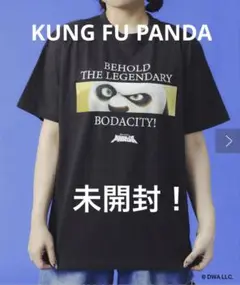【未開封】ブラック キャラクターTシャツ Lサイズ　ポケユニ　USJ 黒
