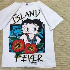 半袖Tシャツ　BETTY BOOP　ホワイト　古着　アメカジ　ベティ