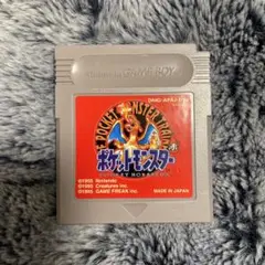 ポケットモンスター 赤 ゲームボーイソフト