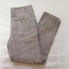 フォルテフォルテ 綿麻 テーパードパンツ forte_forte