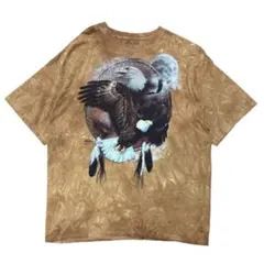 THE MOUNTAIN ザマウンテン Tシャツ イーグル タイダイ