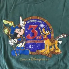 ディズニーシー　3周年　記念Tシャツ