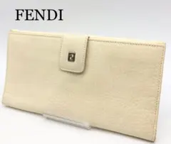 フェンディ ブランド ホワイト 長財布 お洒落 メンズ レディース