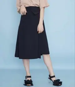 UNITED TOKYO アシメラップタイトスカート