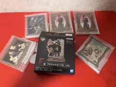 一番くじ　進撃の巨人　EF賞　アクリルスタンド　4種　5個