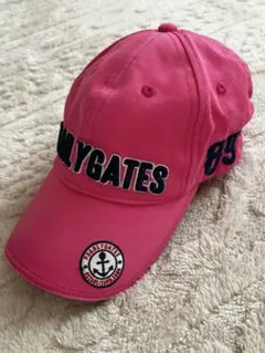 【値下げ】PEARLY GATES ピンクキャップ(美品)