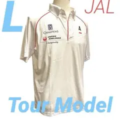 早い者勝ち 【美品】JAL PGA ゴルフウェア メンズ　ツアー仕様 ポロシャツ