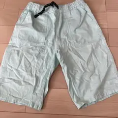 ミントグリーン ハーフパンツ ウエストゴム　グラソス　160