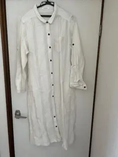 新品 ロングシャツワンピース 最低価格