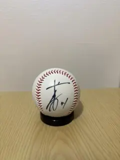 元福岡ソフトバンクホークス　千賀滉大投手　直筆サインボール