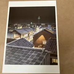 じゃりン子チエ　ポストカード　大阪の夜