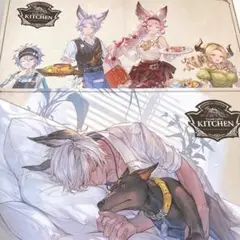 グラブル　グラサイキッチン　ランチョンマット ユーステス カトル エッセル