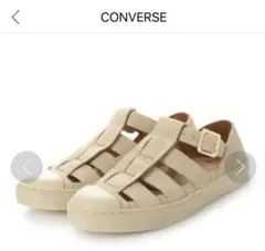 ★美品★CONVERSE オールスター クップ グルカサンダル スエード