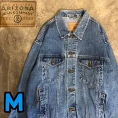 アリゾナ デニムジャケット ブルゾン ヴィンテージ 刺繍ロゴ Mサイズ アウター Arizona jean jacket - Etsy 日本