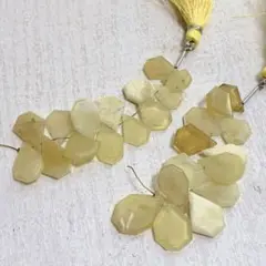 cp793/SALE！半貴石◇イエロージェイド　スライスカット