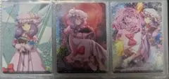 オンゲキ 東方 パチュリー・ノーレッジ 全オフホロ 3枚セット