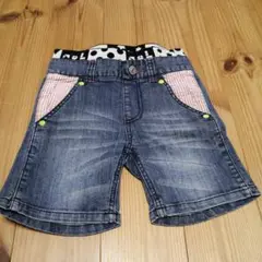 デニム ハーフパンツ 100cm