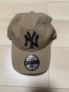 New Era 9TWENTY ベージュキャップ