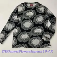 美品　17SS Painted Flowers Supreme Lサイズ
