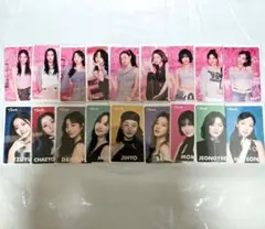 TWICEクリアカード THIS IS FORファンクラブくじ　全１８種セット