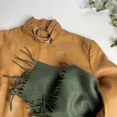 アナイ ANAYI レザージャケット ラムレザー ブラウン