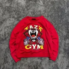 【90s】"Tasmanian Devil" ビンテージスウェット　ジム 筋トレ