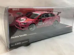 京商 ミニッツ 三菱 ランサーエボリューションX ＋ RWD シャーシ 京商 ミニッツ 三菱ランサー シャーシスレなし ボディーはスレ