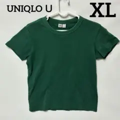 UNIQLO U グリーン 半袖Tシャツ XL