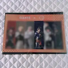 刀ミュ GIANTS ジャイアンツ コラボ 特典 しおり 三日月宗近