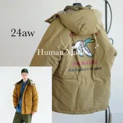 HUMANMADE ベージュ ダウンジャケット 新品 貴重 Mサイズ ベージュ ヒューマンメイド ダウン