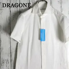 新品タグ付 LaCrestaDelDRAGONE 吸水速乾 半袖カジュアルシャツ