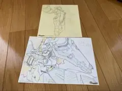 非売品 希少 ガンダムGのレコンギスタ 複製原画　放送前パンフレット オマケ付き