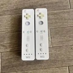 Wiiリモコン 2個セット ホワイト