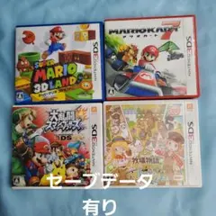 データ有りニンテンドー3DSソフト4本セット