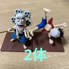 ワンピース ワールドコレクタブルフィギュア　ログストリーズ　ルフィ&エネル