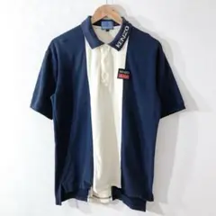 90s KENZO JEANS ポロシャツ　半袖　メンズ　L 古着